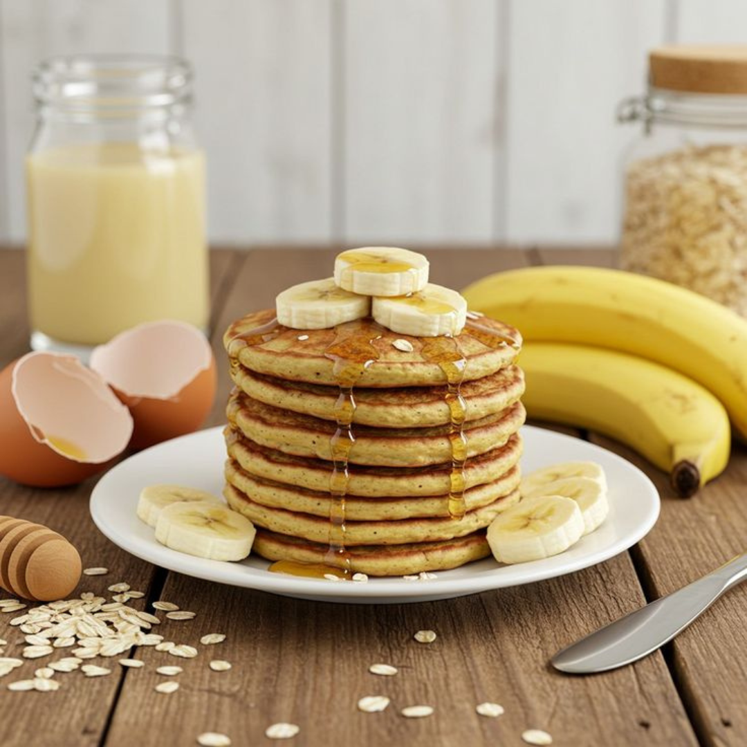 pancake oat pisang