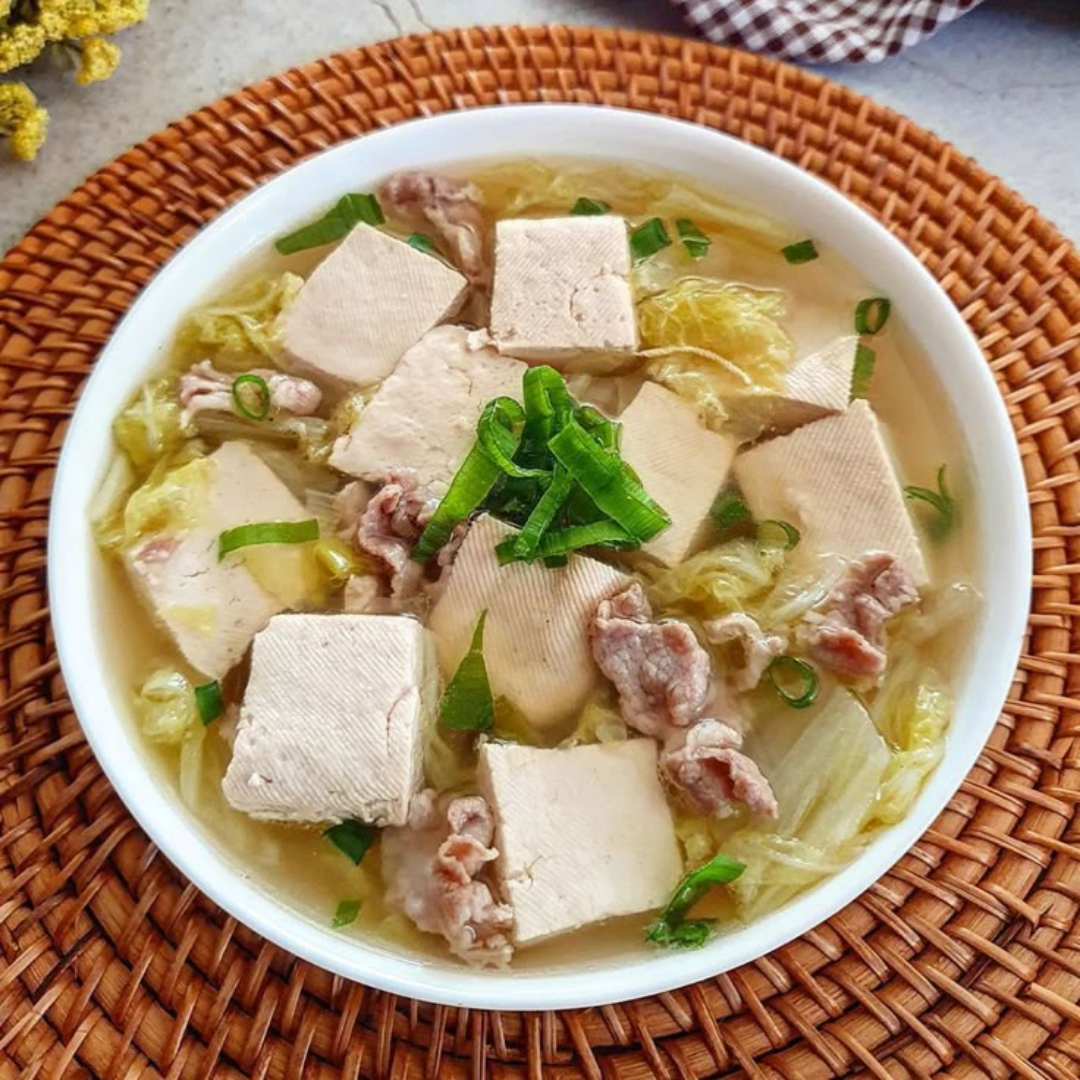 dinner sop tahu for dinner